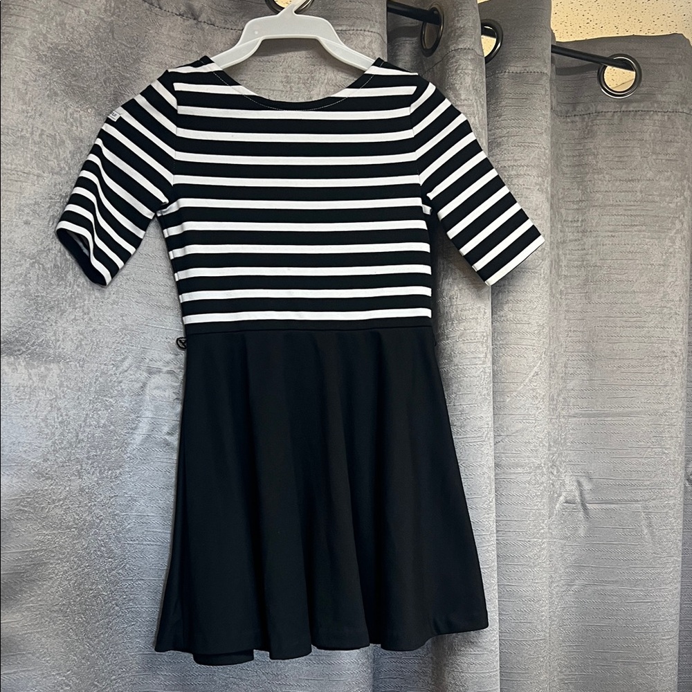 Polo by Ralph Lauren Black and White Striped Dress